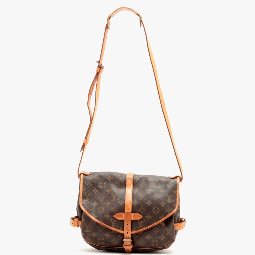 Louis Vuitton Monogram Saumur 30 Crossbody / Shoulder Bag